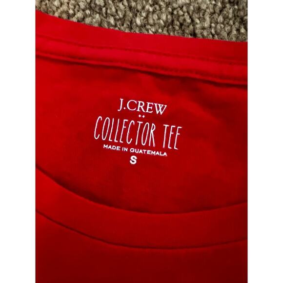 NWT J Crew Holiday Crew festive lng sleeve top preppy Christmas lightweight cozy - Picture 4 of 9